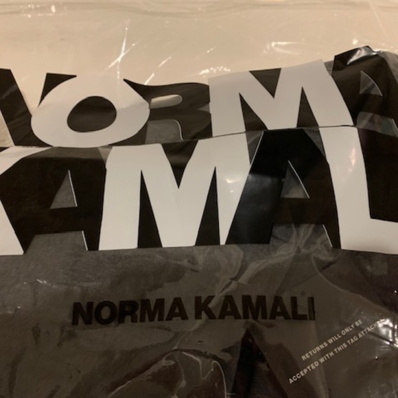 Norma Kamali Gray Jacket with Black Accents - Picture 5 of 5